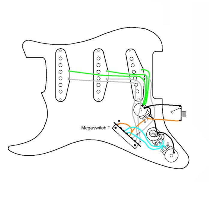 Schaller Megaswitch T Electric Guitar – 5 Way 15310001 – Guitar Tools