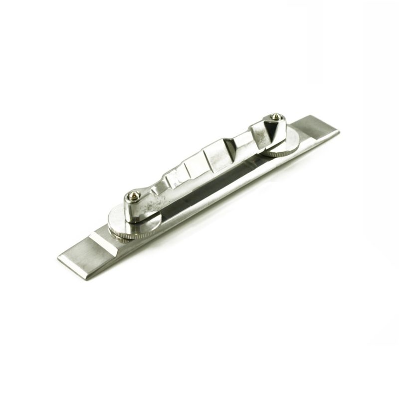 Ponte Compensato Bigsby Cromato BIG-BR-CHR - Per Chitarre, Stile Vintage E Suono Caratteristico