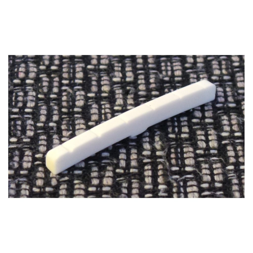 Shaped Slotted Bone Nut For Guitars Fender 42.8 x 5.4 x 3.3mm – HSB-NS1 ...