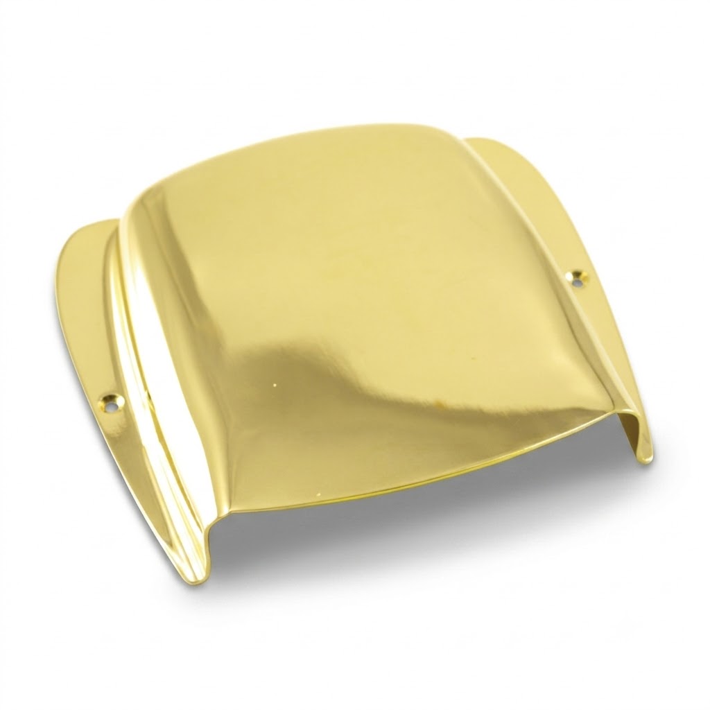 WD Music J-Bass Bridge Cover -Gold JBBRG