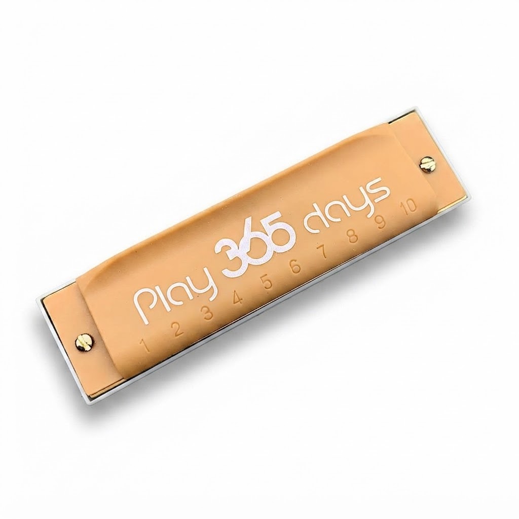 Suzuki 365 DAYS Harmonica Model P365HCD-P Orange 15291-02