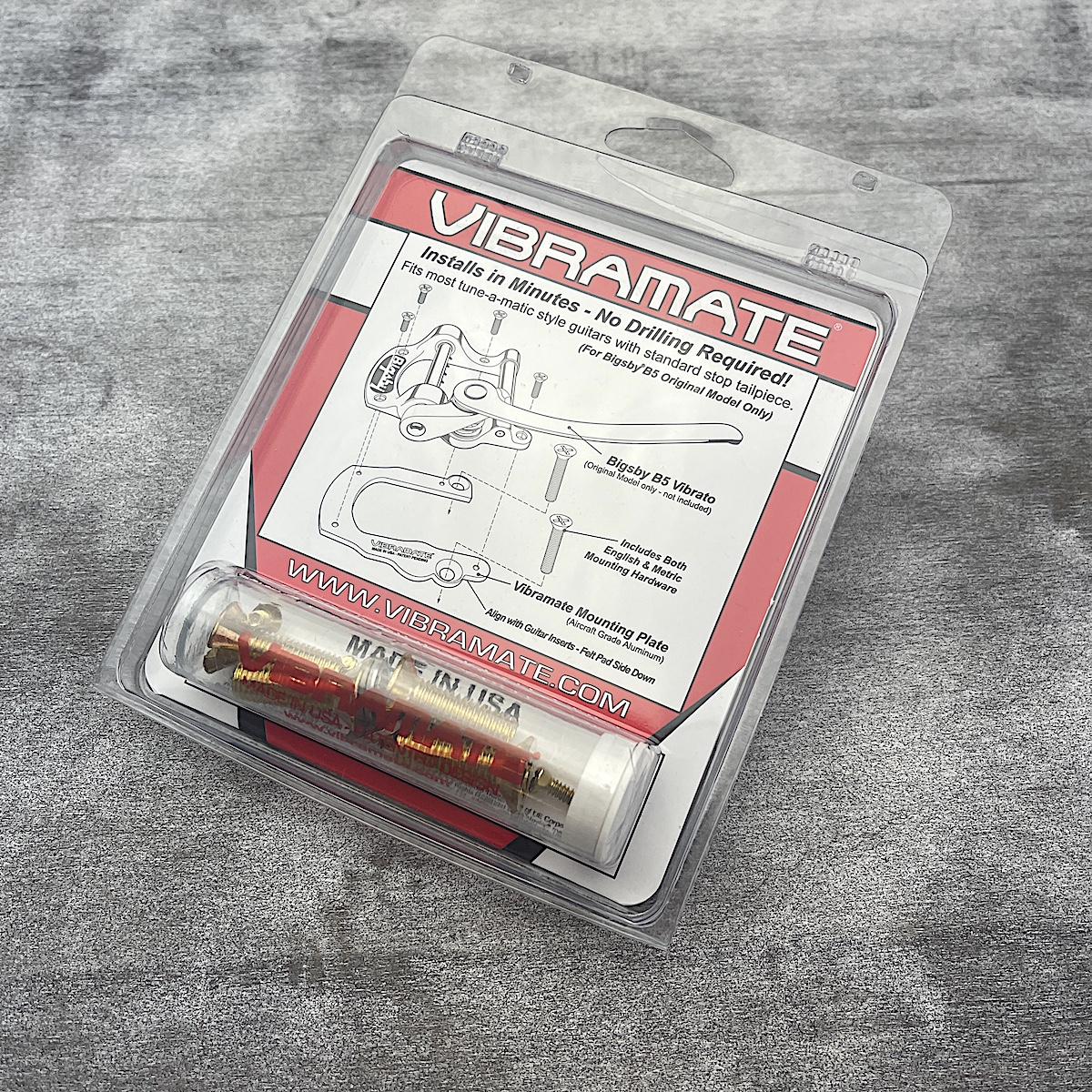 Vibramate V5 Short Tail Adapter Kit For Bigsby - V5-ST-G - Image 5