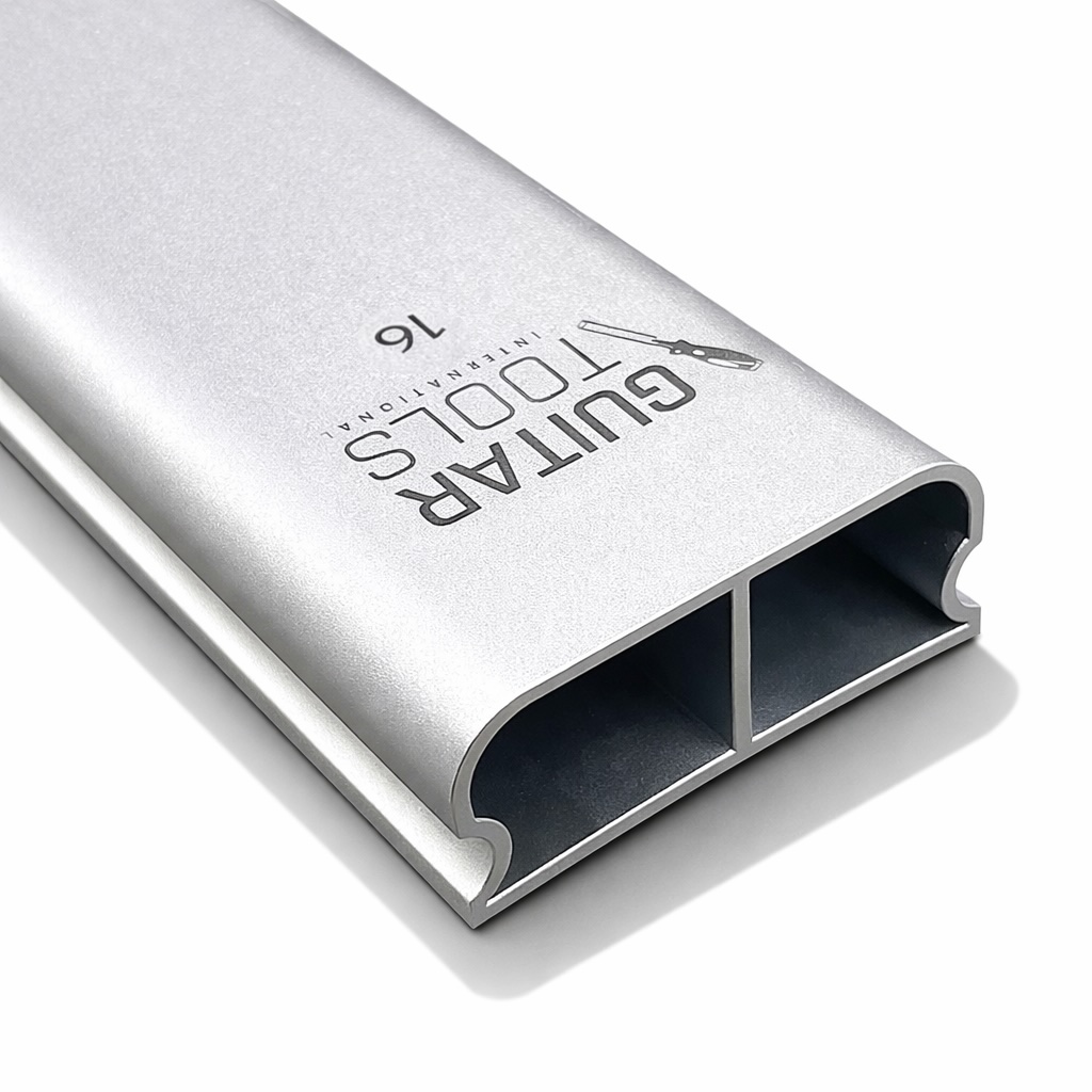 GTI Aluminum Radius Sanding Block For Fretboards - 450 mm Long - 16” ALU450-16