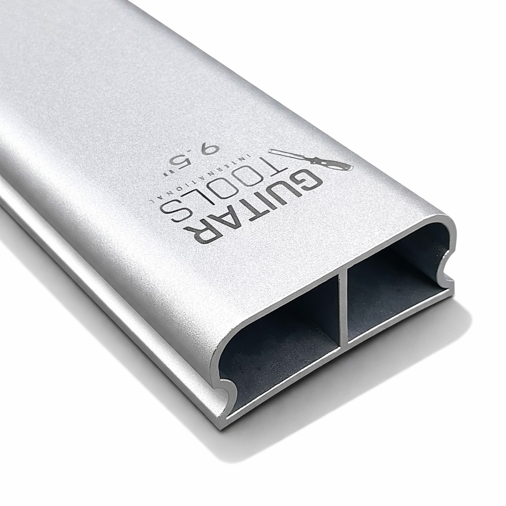 GTI Aluminum Radius Sanding Block For Fretboards - 450 mm Long - 9.5” ALU450-9.5