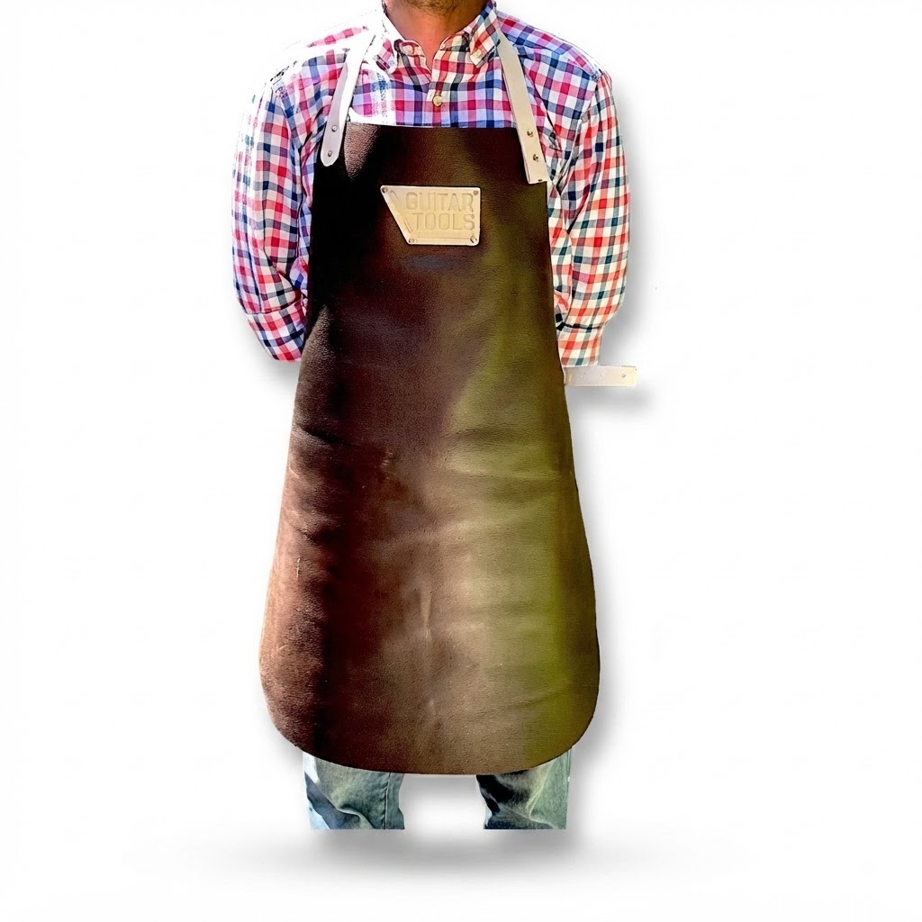 Guitar Luthier Leather Apron - LLA-3