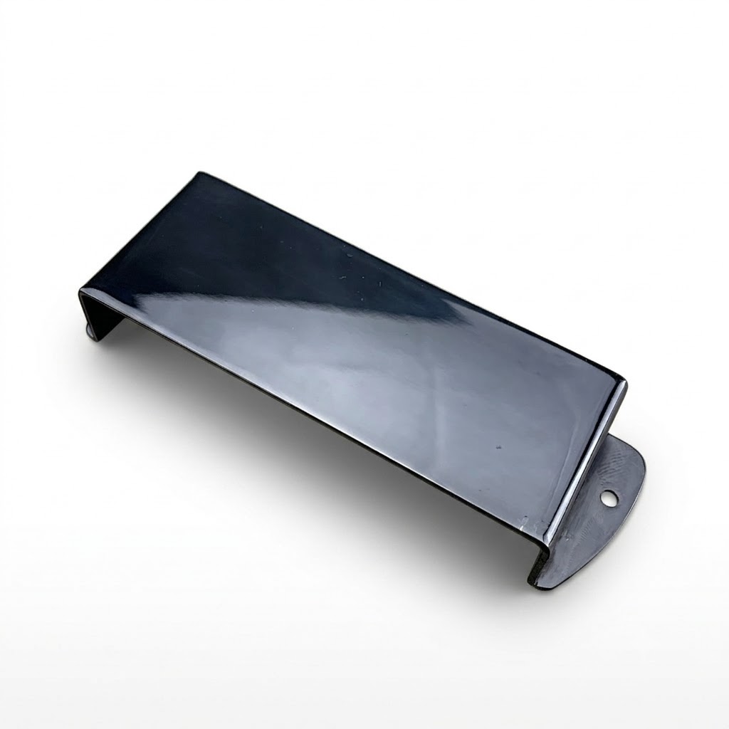 WD Music J-Bass Pickup Cover - Square Shape - Black T60SB