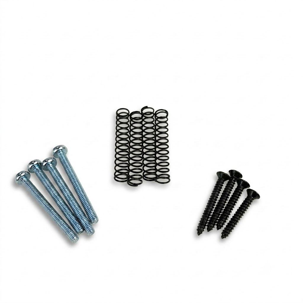 Schaller Mounting Kit for Pickup Rings – Chrome - 17030215