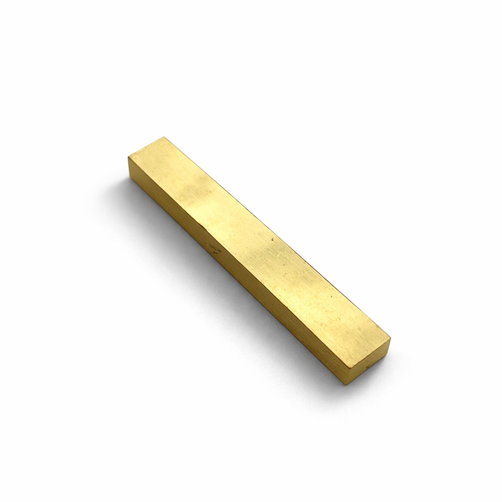 Electric Bass Brass Nut Blank - Flat - S-2620