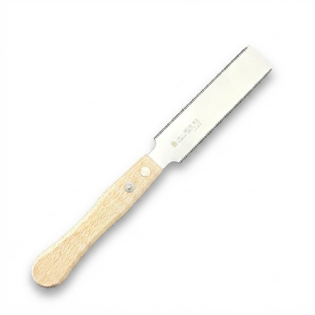 Gyokucho Flush Cutting Double Edge Saw with Wood Handle - FC-1151