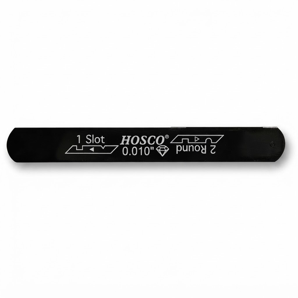 Hosco Diamond Black Nut File, 0.010" - H-NF-010DC