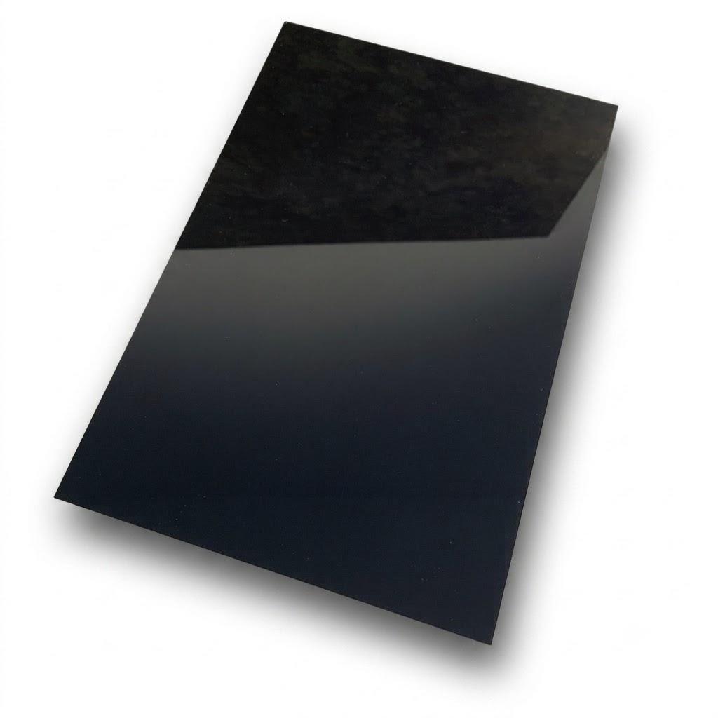Pickguard Sheet Blank - 1 Ply Black - ACB-10