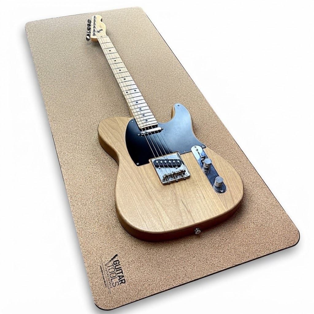 GTI Guitar and Bass Cork Mat – 47” x 19.5” - GWM