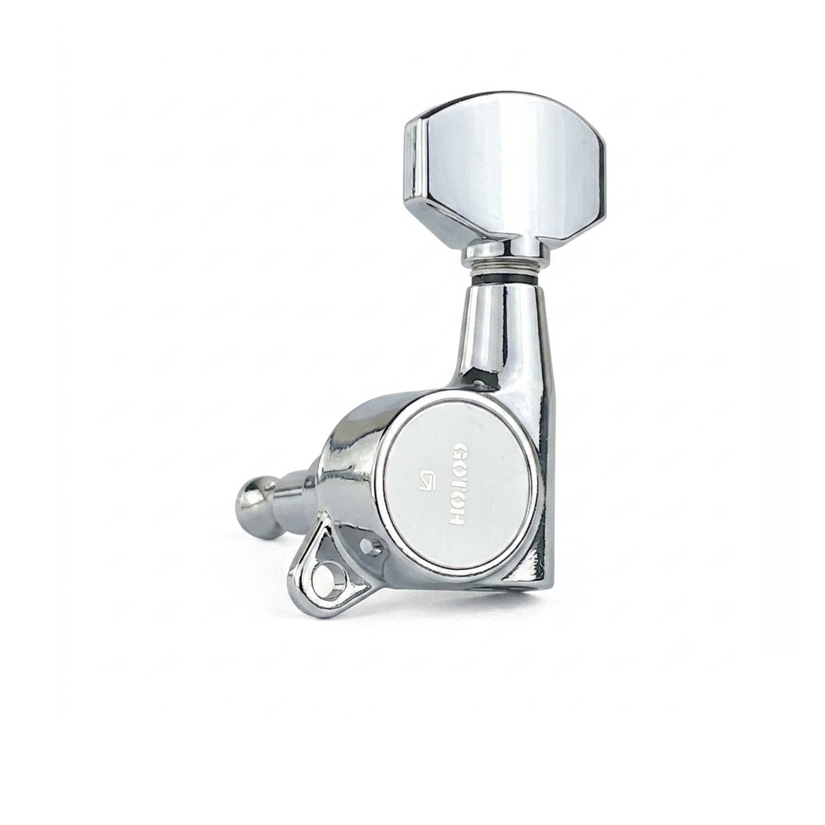 Gotoh Schaller-style Knob Chrome Tuners (6-in-a-line) - Left Handed 07224CX