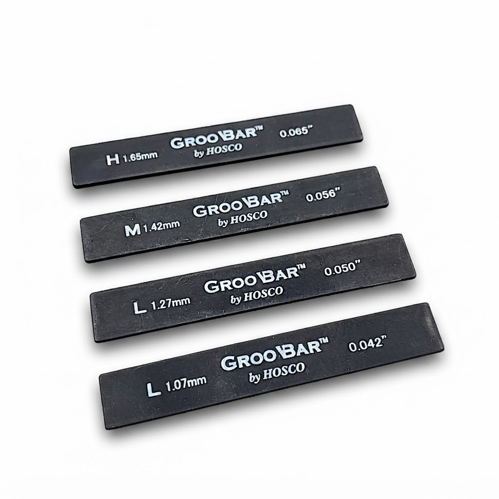 Hosco Groobar for Guitars 4 Bars/set H-GB4